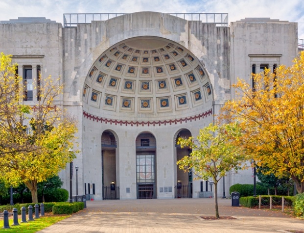 Academic building with dome shaped ceiling